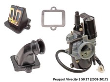 SET: Vergaser Ansaugstutzen