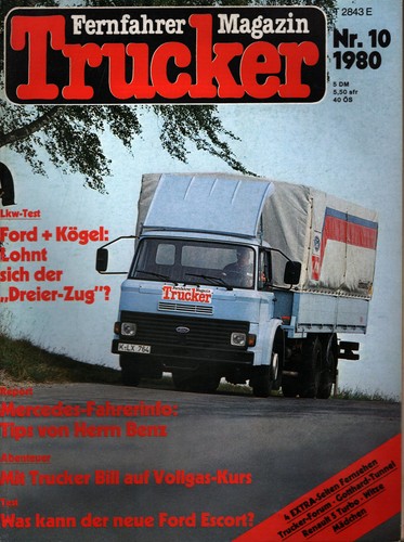 Zeitschrift trucker fernfahrer - trucker,