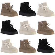 Damen Warm Gefütterte Winter