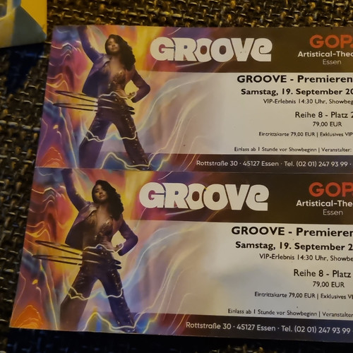 Groove essen tickets - groove,