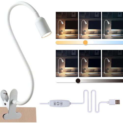Leselampe bett klemme led mit - leselampe,