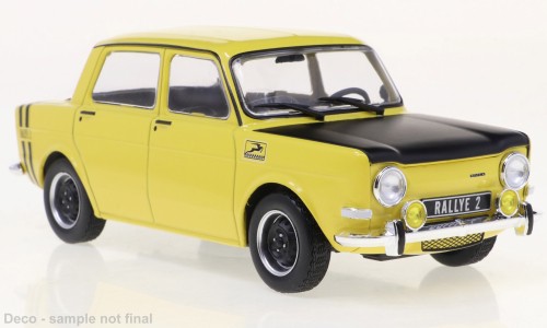 Simca 1000 rallye 1970 gelb - rallye, 2