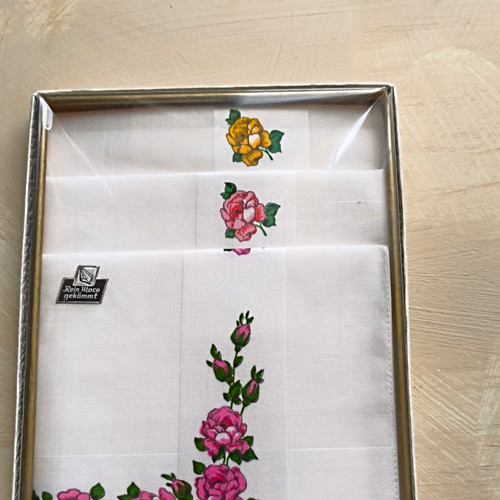 Vintage taschentücher set - vintage,