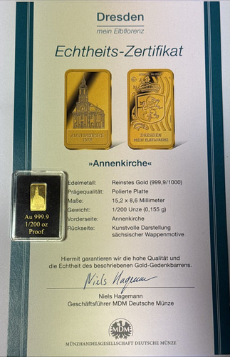 Goldbarren 200 999 9 au - 999.9,
