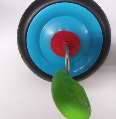 Smoby flüsterrad vorne blau - vorne,