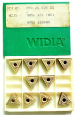 10 Wendeplatten Wendeschneidplatten Widia TNMG 160408 HZ15 TNMG 332 NEU OVP