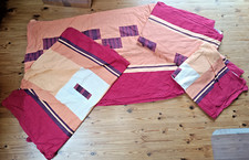 Bettwäsche Single Jersey 2x 150 x 200 cm + 2 x 80 x 80 cm - 100 % Baumwolle