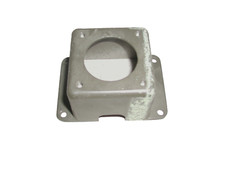 Steckdosenhalter Alu BW   DKW