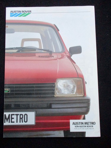 Austin metro 1985 deutsch - metro,