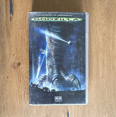 Godzilla vhs sci action - godzilla, fsk