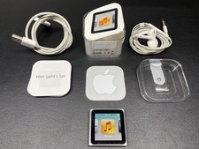 Apple iPod Nano 6. Generation 16GB,  Silber - Sehr guter Zustand