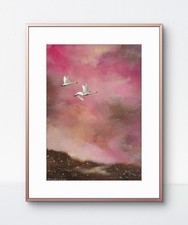Acrylbild original landschaft - original,