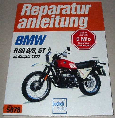 Reparaturanleitung bmw r80 - r80, g/s