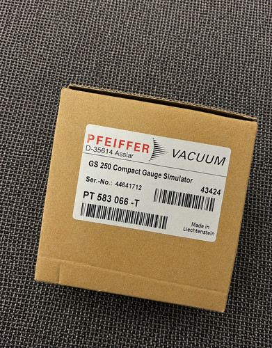 Pfeiffer vacuum 250 - 250, compact