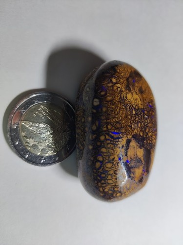 Opal aus australien mit feuer - opal,