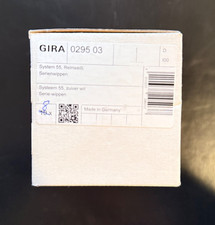 Gira System 55 Serienwippen - Reinweiß (0295 03) 8 Stück