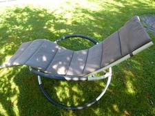 Gartenliege ,klappbar ,mit Auflage