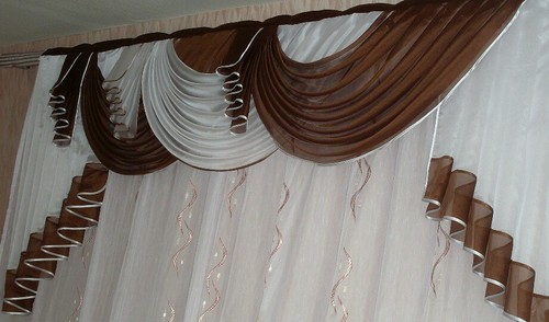Querbehang deko gardine - querbehang,, deko-gardine