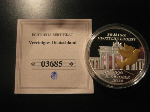 Medaille 20 jahre deutsche - -,