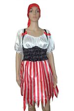 Piratin Kostüm 1-tlg. Piratinkostüm Piratenkostüm Damen Piratenkleid 12257713