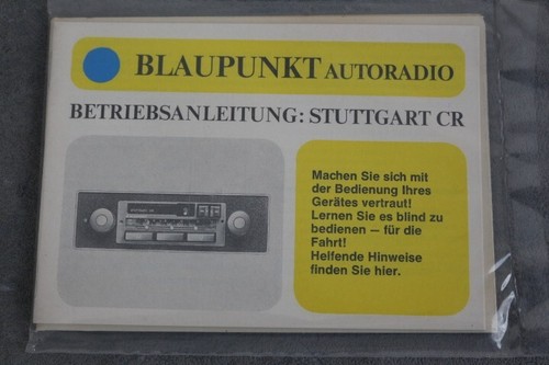 Blaupunkt radio stuttgart - blaupunkt,