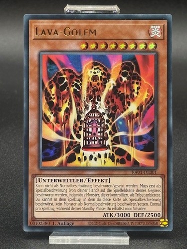 Lava golem tcg karte - yu-gi-oh,