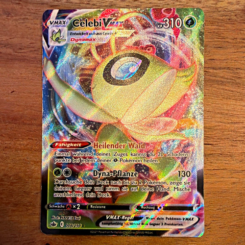Pokémon tcg celebi vmax - tcg,