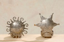 Teelichthalter stern silber - stern,