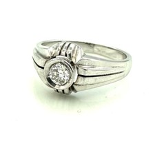 Wunderschöner 18 KARAT GOLDRING - Diamant Solitaire 0,25 Karat - 6,96 g