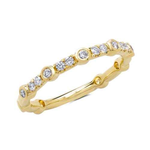 14k gelbgold bezel prong - gelbgold,