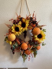 Opulenter Herbst Kranz Groß 60 Cm Durchmesser