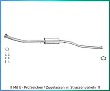 Mittelschalldämpfer für
