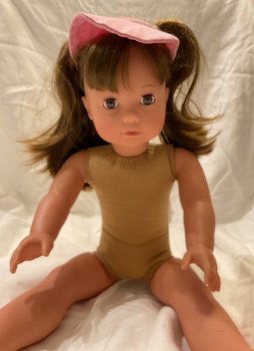 Gotz puppe doll - 18”, brown