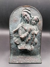 Relief aus Bronze, Motiv Maria
