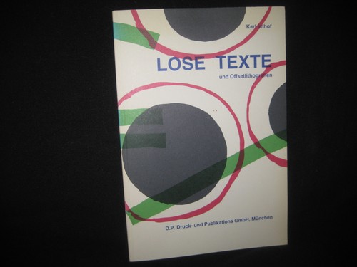 Karl imhof lose - imhof, texte