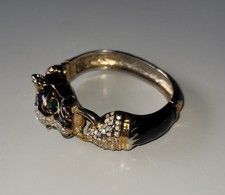 Armreif schwarzer Panther -