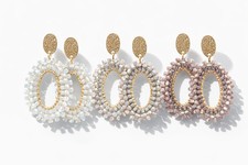 Biba Ohrhänger Oval mit