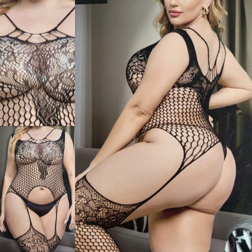 Ouvert body stocking - ouvert, size