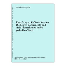 Einladung zu Kaffee & Kuchen