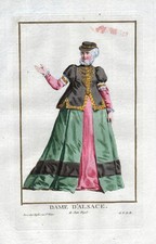 1779 elsass alsace frau woman - alsace,