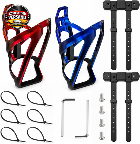 Fahrrad flaschenhalter set - flaschenhalter,