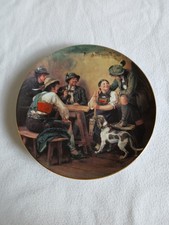 Sammelteller Nr.4 "Auf der Alm" 1993 F. Defregger (Lilien Porzellan)