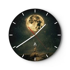 Modern wanduhr 30x30cm - wanduhr,