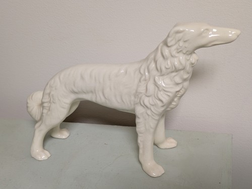 Feine porzellan figur windhund - porzellan,