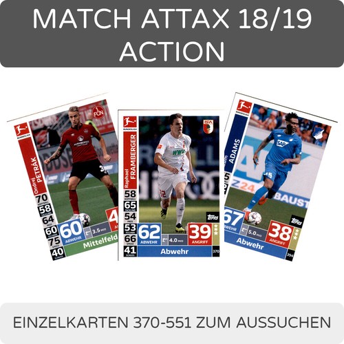 Topps match attax action - topps, 18/19