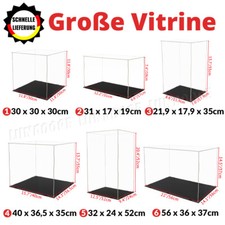 Große vitrine acryl - große,