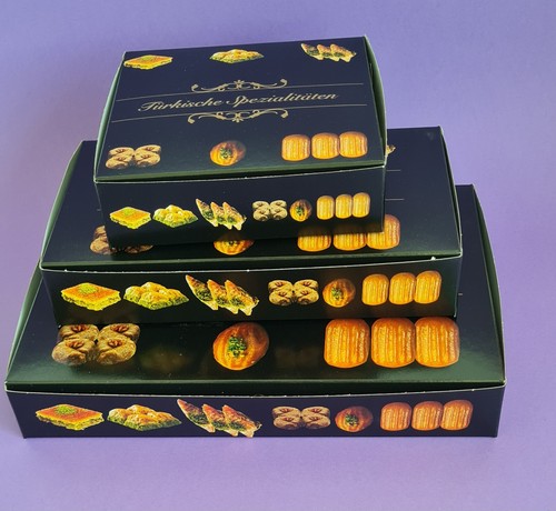 Baklava kartons wählbar - kartons,