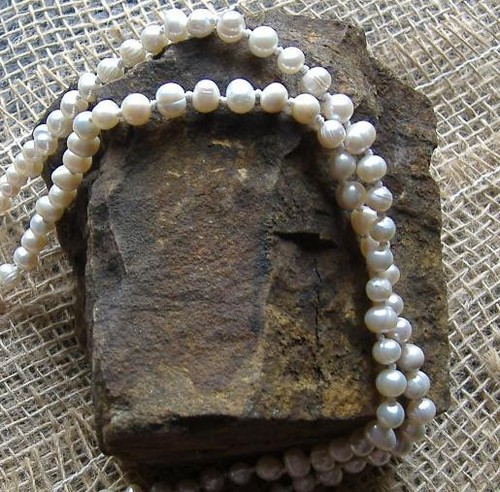 Collier perlenkette - collier,