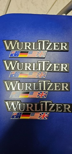 Wurlitzer schriftzug metall - wurlitzer,