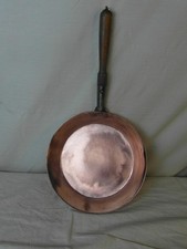 Pfanne Antik Kupferpfanne Stielpfanne Sammlerstück Vintage  Unique Solide 10b2